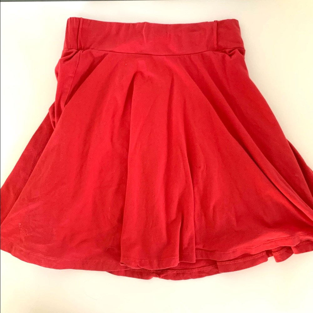 Hot pink skater skirt by pins and needles size small